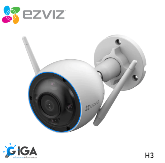 H3 3MP CAMARA IP EZVIZ TUBO SELLADA