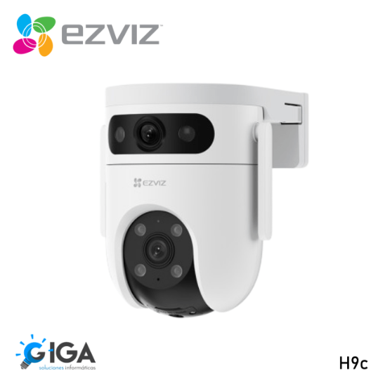 H9C 2K PANTILT EXTERIOR + CÁMARA 2K FIJA EZVIZ