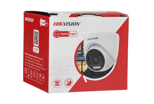 CÁMARA DOMO 3K SELLADO HD-TVI 5MP IR 10-20M CON AUDIO LUZ HIBRIDA - DS-2CE76K0T-LPFS