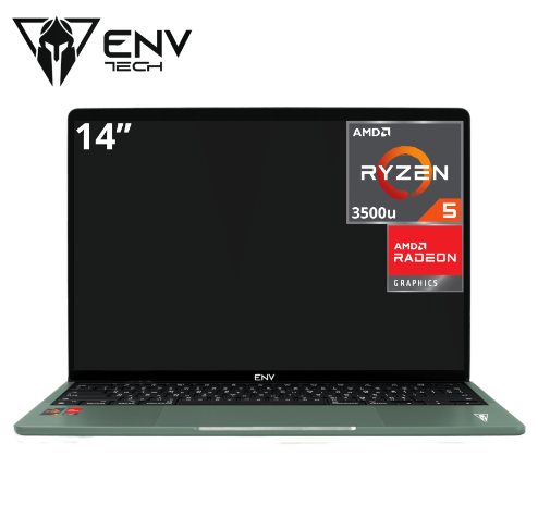 LAPTO ENV RYZEN 5-3500U RAM 16GB DDR4 SSD 512GB M.2 NVME 14"  FHD 1920** 1080 IPS CAMARA 2MP 7.6V/6000MAH 2 USB 3.01 USB 2.01 LECTOR MICRO SD 1 HDMI 1 USB TIPO C TECLADO ESPAÑOL WINDOWS 11 HOME GREY- 1 EENV9220