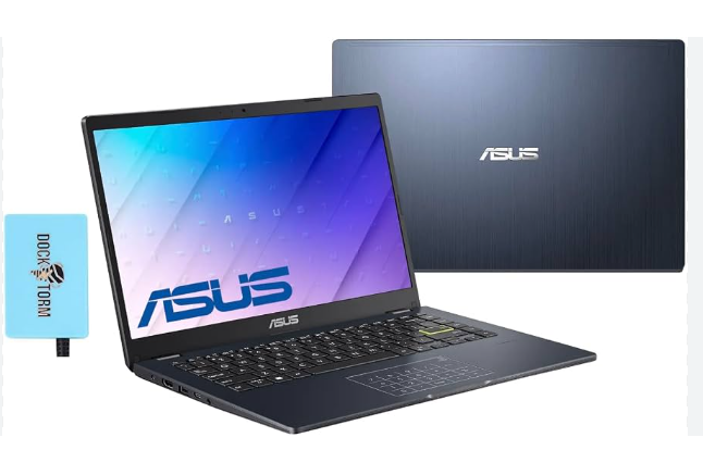 LAPTO ASUS E410K-CL464    CELERON N4500 RAM 4GB SSD 64GB EMMC 14" (1920X1080) WINDOWS 11 HOME STAR BLACK - E410KA-CL464